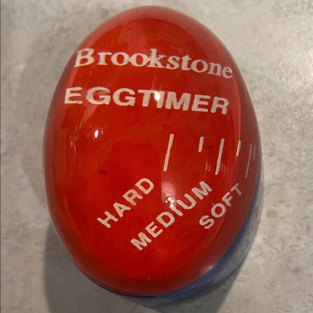 New Brookstone Egg Timer
